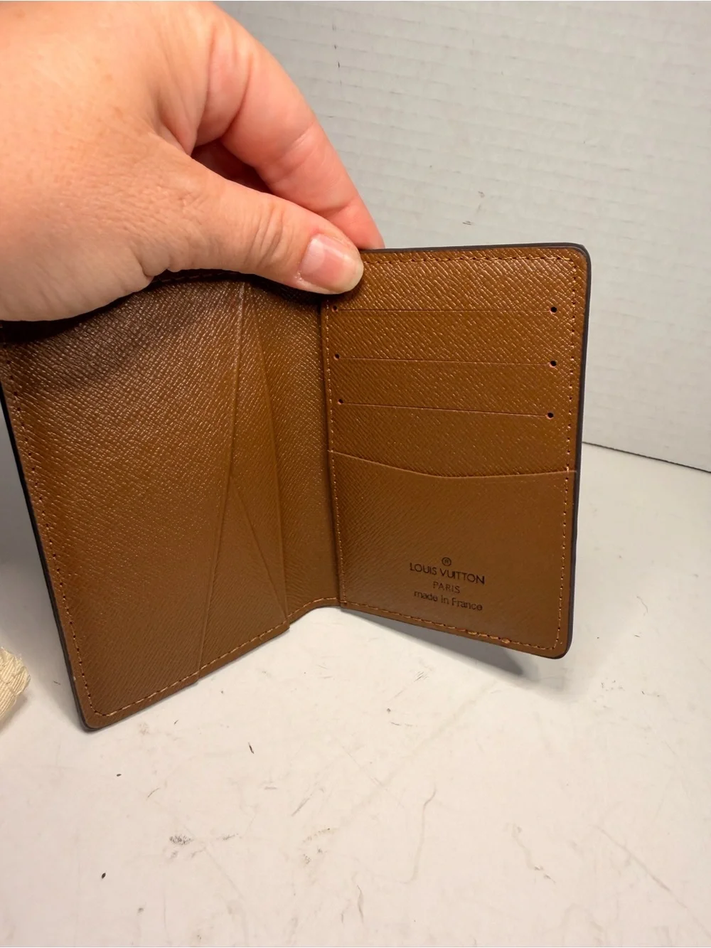 Louis Vuitton Monogram Giant Reverse Pocket Organizer Card Holder